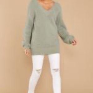 Sage Green Sweater!